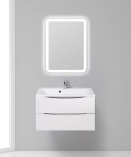 Тумба под раковину BelBagno подвесная 80x53см Bianco Opaco MARINO-800-2C-SO-BO-P