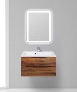 Тумба под раковину BelBagno подвесная 80x53см Rovere Ciliegio MARINO-800-2C-SO-RC-P