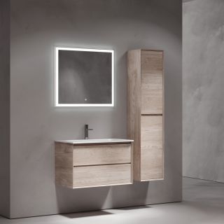 Подвесная тумба под раковину Sancos Marmi 2.0 MR2.080EG 79см дуб галифакс натуральный