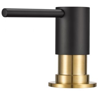 Дозатор для кухонной мойки Milacio MCU.934.BGD золото/чёрный