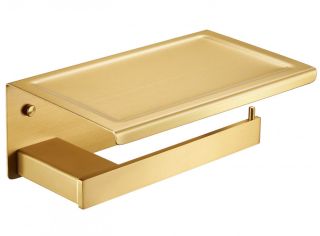 Держатель для туалетной бумаги Milacio Ultra MCU.953.GD брашированное золото