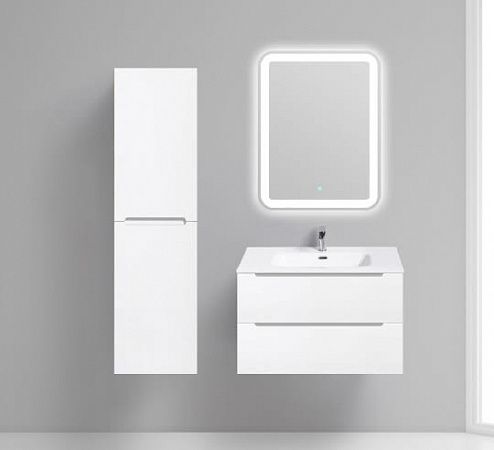 Шкаф BelBagno подвесной левосторонний 150x40см Bianco Lucido ETNA-1500-2A-SC-BL-P-L