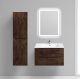 Шкаф BelBagno подвесной левосторонний 150x40см Rovere Moro ETNA-1500-2A-SC-RW-P-L