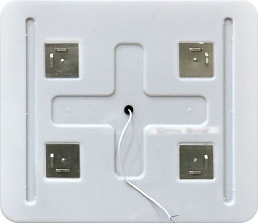 Зеркало BelBagno с LED-подсветкой и кнопочным управлением SPC-MAR-1000-800-LED-BTN