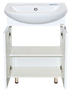 Напольная тумба под раковину Misty Лаванда 70см белый