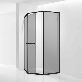 Душевой уголок RGW SV-82B "L" 33328282-34L 80x120 см чёрный