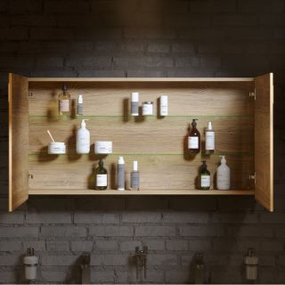 Зеркало-шкаф Aqwella Mobi MOB0412+MOB0717BS 120 см