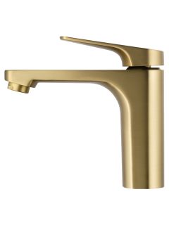 Смеситель для раковины Wonzon & Woghand WW-A40492-BG брашированное золото