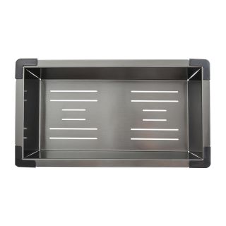 Мойка для кухни с коландером Gappo GS8350-6 чёрный