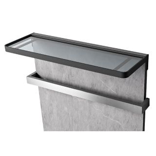 Полотенцесушитель электрический Black & White Moon 388AG