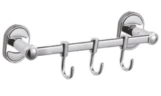 Планка с крючками для полотенец Haiba HB1915-3 хром