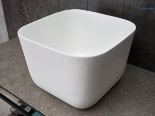 Раковина Gid N9301wg 51234 накладная белая 36x36x25.5