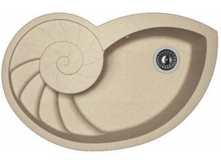Кухонная мойка Florentina Наутилус песочный