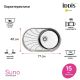 Кухонная мойка IDDIS Suno SUN77SDi77S с сифоном 77см сталь