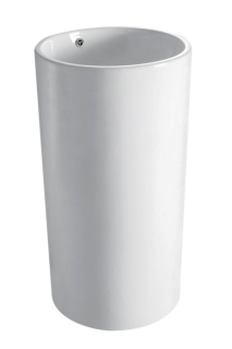 Раковина напольная SantiLine SL-4006 46см белый