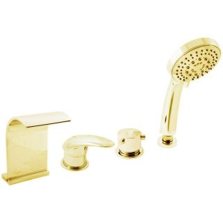 Смеситель на борт ванны Rav Slezak Dunaj D467.5PZ золото