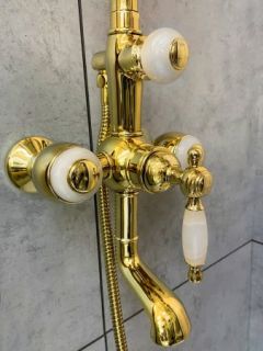 Душевая система AltroBagno Opera 030206 Or золото