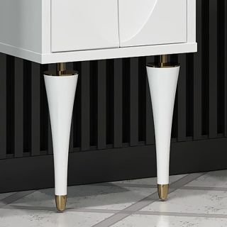 Опора OPADIRIS Ибица, белый/золото (2 шт.)