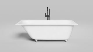 Ванна из искусственного камня Salini Orlanda Kit S-Sense 102115M 160x70см белый матовый