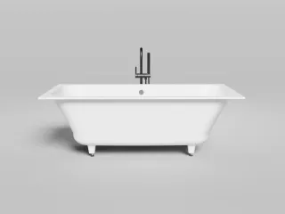 Ванна из искусственного камня Salini Orlanda Axis S-Sense 103213MRF 170x75см RAL полностью