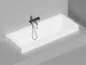 Ванна из искусственного камня Salini Orlanda Axis S-Stone 103221MRH 190x80см RAL снаружи