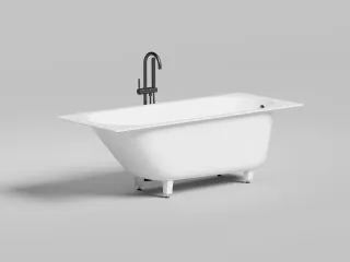 Ванна из искусственного камня Salini Ornella S-Sense 102313MRF 170x70см RAL полностью