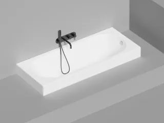 Ванна из искусственного камня Salini Ornella S-Sense 102313M 170x70см белый матовый