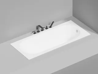 Ванна из искусственного камня Salini Ornella S-Sense 102312M 180x80см белый матовый
