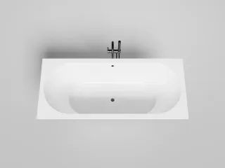 Ванна из искусственного камня Salini Ornella Axis S-Stone 103423MRH 170x75см RAL снаружи