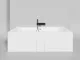 Ванна из искусственного камня Salini Ornella Axis S-Sense 103412MRH 190x90см RAL снаружи