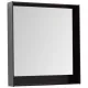 Зеркало с подсветкой Aquanet Милан 306387 80 см чёрный