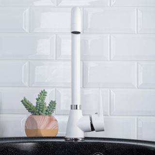 Смеситель для кухни РМС SL77W-017F-1 белый