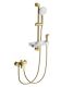 Смеситель для душа с гарнитуром Wonzon & Woghand WW-A31003-BG брашированное золото