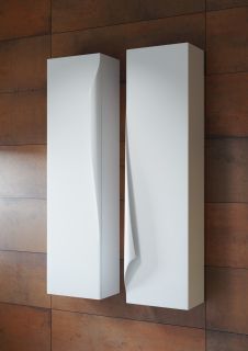 Пенал подвесной Clarberg Papyrus PAP0535 35x133см белый