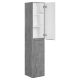 Шкаф-колонна Vincea Paola VSC-2P170BT-R 35 см бетон
