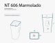 Напольная раковина NT Bagno Marmolado NT606 51см белый матовый