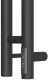 Полотенцесушитель электрический Point Деметра PN12812B П3 8x120см чёрный матовый