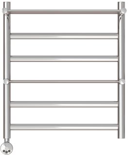 Полотенцесушитель электрический Point Артемида PN14156PE 50x60см с двумя полками левый/правый хром