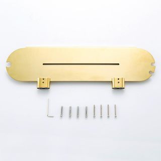 Полка в ванную Gappo G30907-3 45 см золотой сатин