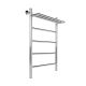 Полотенцесушитель водяной Indigo Line LLSHW80-50P с полкой 80x50 см хром