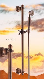 Душевой гарнитур Swedbe Terracotta 2560 тёмная бронза