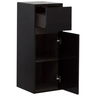 Пенал Aquanet Милан 306376 35 см чёрный