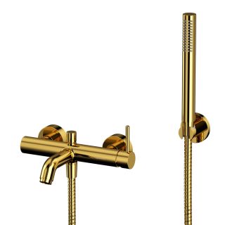 Смеситель для ванны с душевым комплектом WHITECROSS Y Y1231GL золото