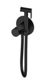 Гигиенический душ со смесителем Wonzon & Woghand WW-88829909-MB с термостатом чёрный матовый