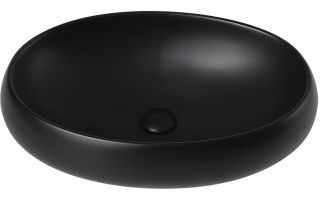 Раковина ABBER Bequem 46см чёрный матовый AC2102MB