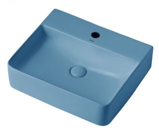 Раковина ABBER Rechteck AC2203MSB 50см синий матовый