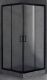 Душевой уголок Royal Bath HPD 90x80см чёрный RB8090HPD-T-BL