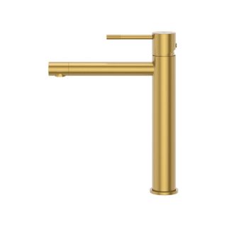 Смеситель для раковины высокий CEZARES RELAX-LC2-BORO-W0 брашированное золото