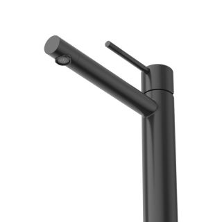 Смеситель для раковины высокий CEZARES RELAX-LC2-NOP-W0 черный матовый