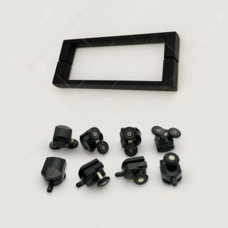 Душевой уголок RGW CL-48B (CL-14B + Z-050-1B) 32094882-014 120x80см чёрный